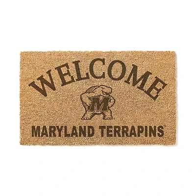Maryland Terrapins 18" x 34" Welcome Coir Doomat