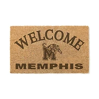 Memphis Tigers 18" x 34" Welcome Coir Doomat