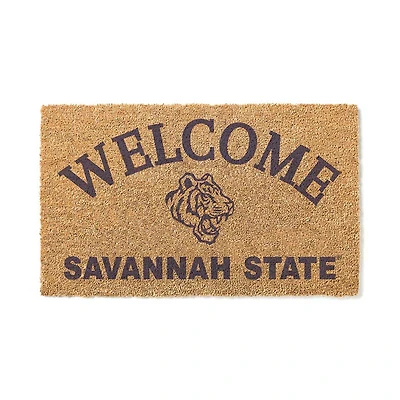 Savannah State Tigers 18" x 34" Welcome Coir Doomat