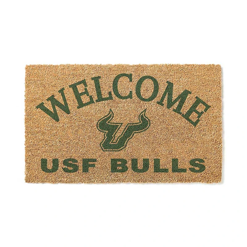 South Florida Bulls 18" x 34" Welcome Coir Doomat