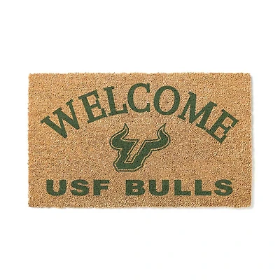 South Florida Bulls 18" x 34" Welcome Coir Doomat