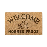 TCU Horned Frogs 18" x 34" Welcome Coir Doomat