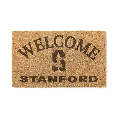 Stanford Cardinal 18" x 34" Welcome Coir Doomat