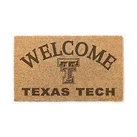 Texas Tech Red Raiders 18" x 34" Welcome Coir Doomat