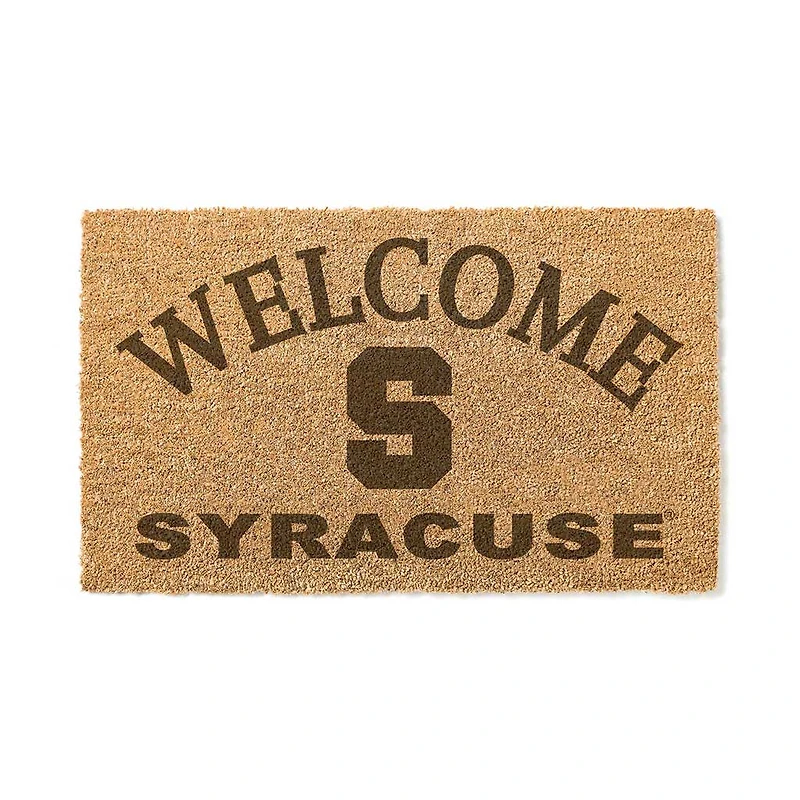 Syracuse Orange 18" x 34" Welcome Coir Doomat