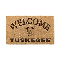 Tuskegee Golden Tigers 18" x 34" Welcome Coir Doormat