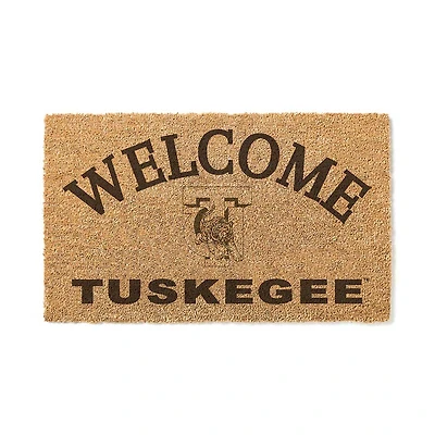 Tuskegee Golden Tigers 18" x 34" Welcome Coir Doormat