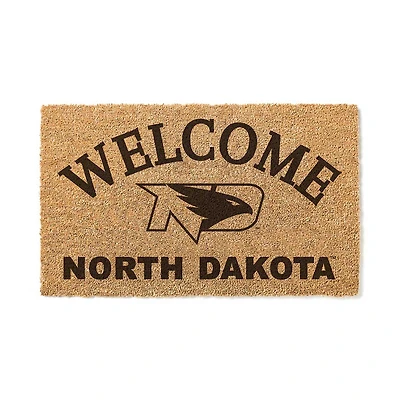 North Dakota 18" x 34" Welcome Coir Doormat