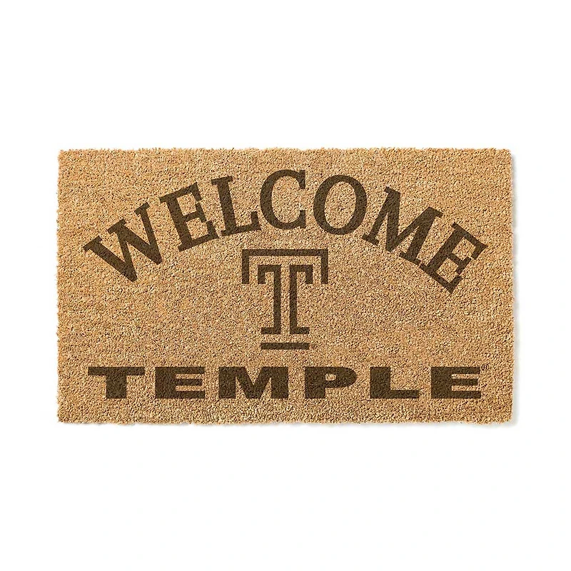 Temple Owls 18" x 34" Welcome Coir Doomat