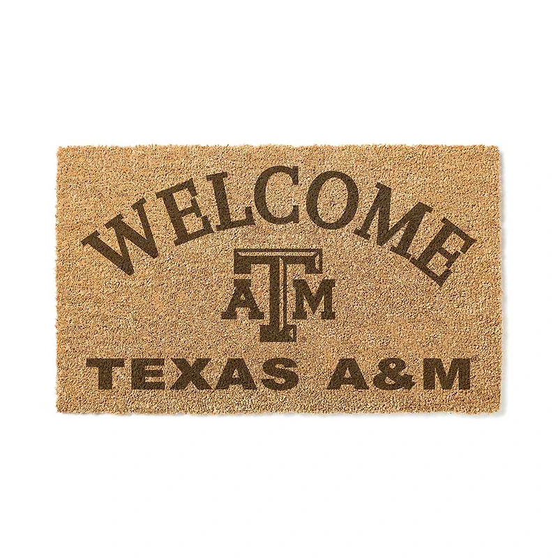 Texas A&M Aggies 18" x 34" Welcome Coir Doomat