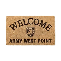 Army Black Knights 18" x 34" Welcome Coir Doormat