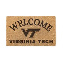 Virginia Tech Hokies 18" x 34" Welcome Coir Doomat