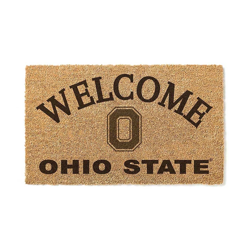 Ohio State Buckeyes 18" x 34" Welcome Coir Doomat