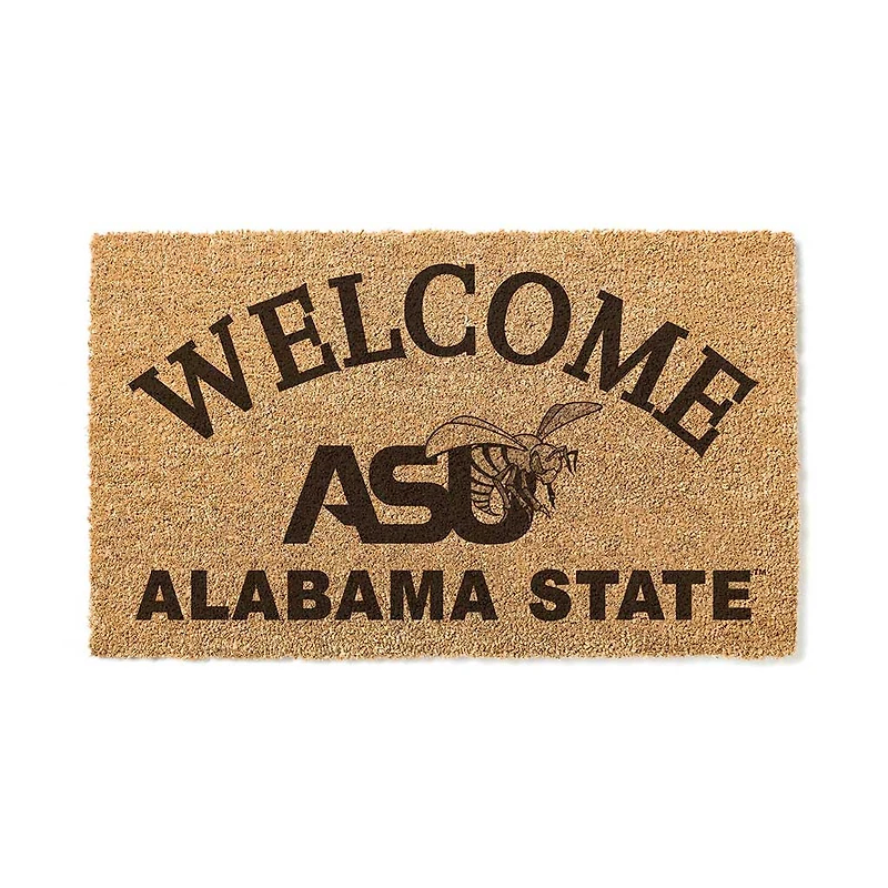 Alabama State Hornets 18" x 34" Welcome Coir Doomat