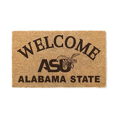Alabama State Hornets 18" x 34" Welcome Coir Doomat