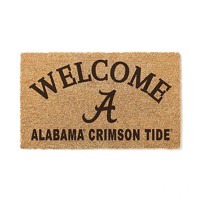 Alabama Crimson Tide 18" x 34" Welcome Coir Doomat