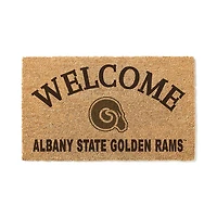 Albany State Golden Rams 18" x 34" Welcome Coir Doomat
