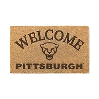 Pitt Panthers 18" x 34" Welcome Coir Doomat