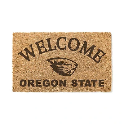 Oregon State Beavers 18" x 34" Welcome Coir Doomat