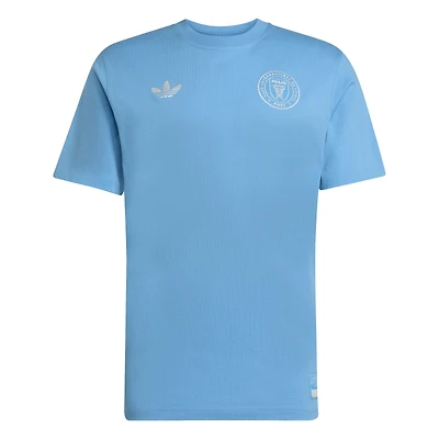 Men's adidas  Blue Inter Miami CF 2025 Archive Collection Essential T-Shirt