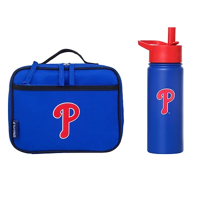 Wildkin  Philadelphia Phillies 18oz. Water Bottle & Lunch Box Set