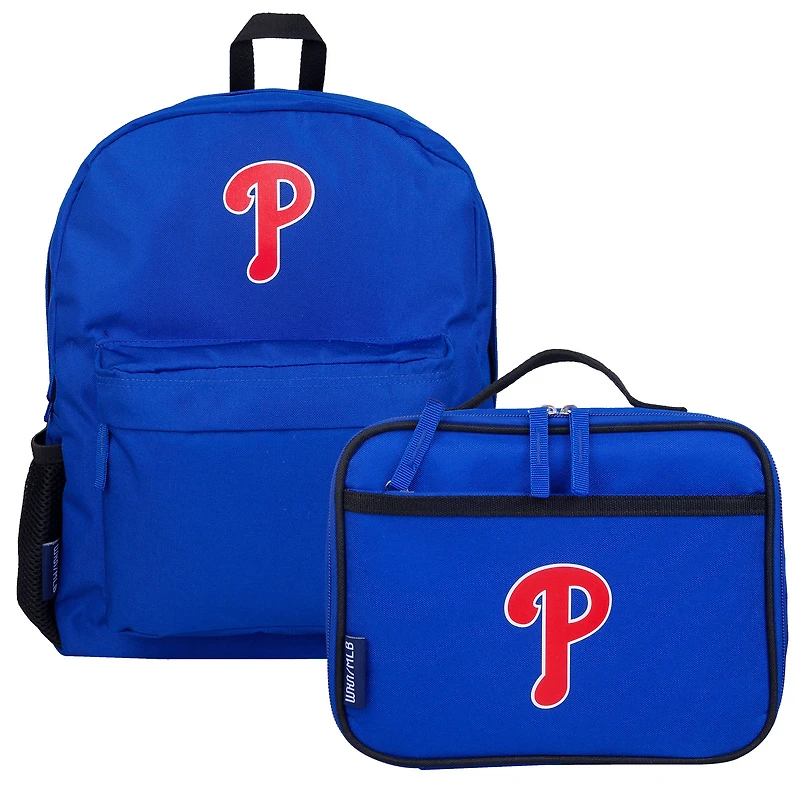 Wildkin  Philadelphia Phillies Lunch Box & Backpack 2-Piece Set