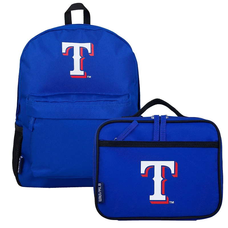Wildkin  Texas Rangers Lunch Box & Backpack 2-Piece Set