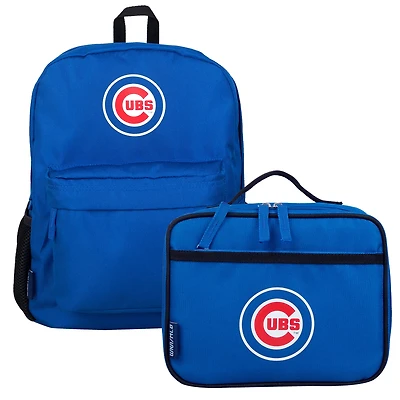 Wildkin  Chicago Cubs Lunch Box & Backpack 2-Piece Set