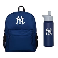 Wildkin  New York Yankees Backpack & 18 oz. Water Bottle 2-Piece Set