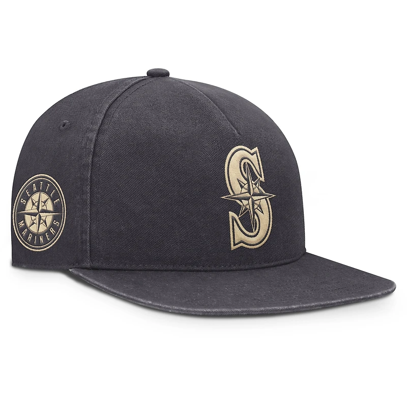 Men's Nike Anthracite Seattle Mariners Monotone Pro Adjustable Hat