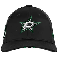 Youth Fanatics Black Dallas Stars 2025 NHL Draft Authentic Pro On-Stage Podium Adjustable Hat