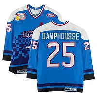 Vincent Damphousse Team Quebec Game-Used #25 Blue Bauer Jersey from the 1994 NHL 4 on 4 Challenge