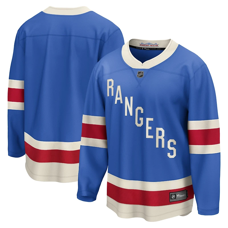 Men's Fanatics  Blue New York Rangers Centennial Breakaway Jersey