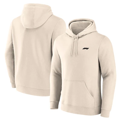 Men's Fanatics  Beige Formula 1 Pullover Hoodie