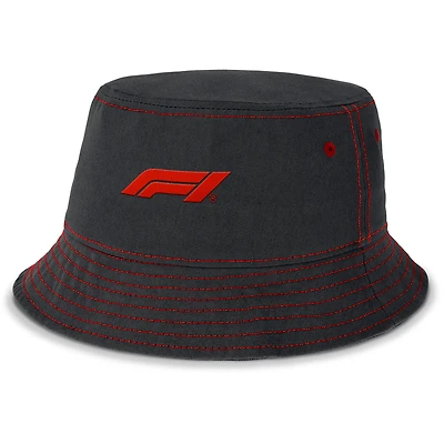 Men's Fanatics Black Formula 1 Vast Bucket Hat