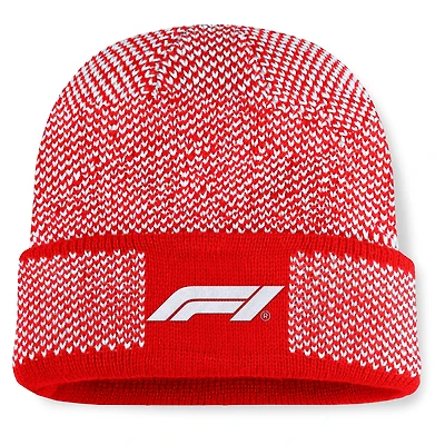 Men's Fanatics  Red Formula 1 Refuge Cuffed Knit Hat