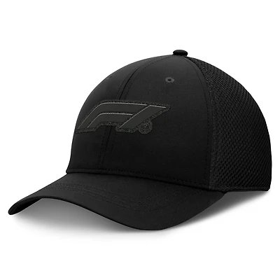 Men's Fanatics Black Formula 1 Nocturn Sport Flex Hat