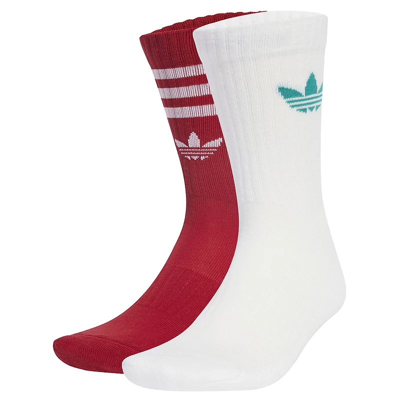 Unisex adidas White Liverpool Two-Pack Crew Socks Set