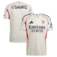 Men's adidas Gray Benfica 2025/26 Away Replica Jersey