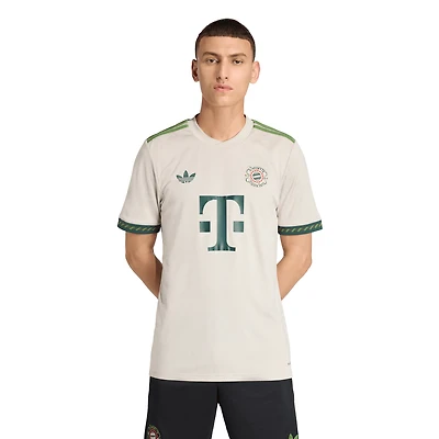 Men's adidas Gray Bayern Munich 2025/26 Fourth Replica Jersey