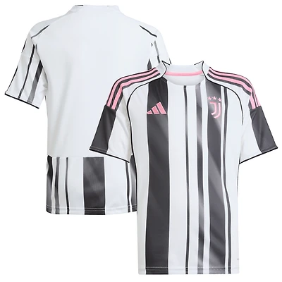 Youth adidas White Juventus 2025/26 Home Replica Jersey