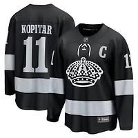 Men's Fanatics Anze Kopitar Black Los Angeles Kings Alternate Breakaway Jersey