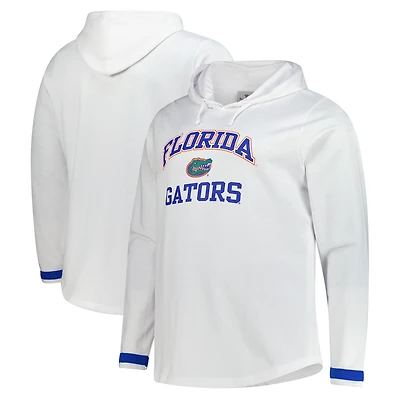 Women's Fanatics White Florida Gators Plus Pullover Hoodie