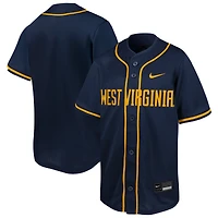 Youth Nike Navy West Virginia Mountaineers Limited Baseball Jersey