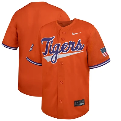 Youth Nike Orange Clemson Tigers Limited Baseball Jersey