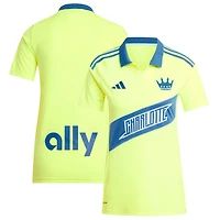 Women's adidas Yellow Charlotte FC 2025 Third Replica Jersey