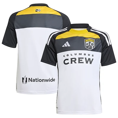 Youth adidas White Columbus Crew 2025 Third Replica Jersey