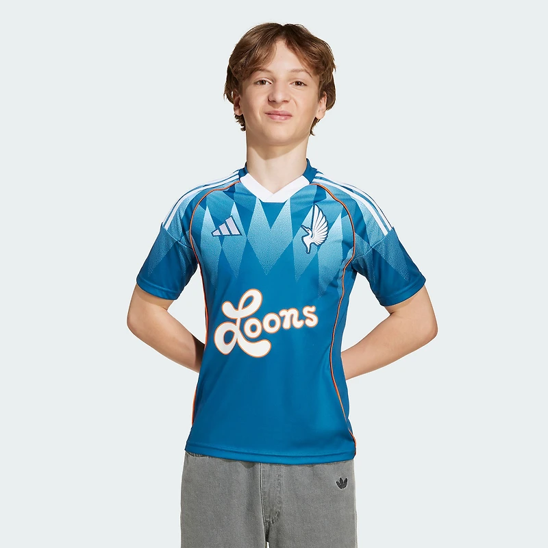Youth adidas Blue Minnesota United FC 2025 Third Replica Jersey