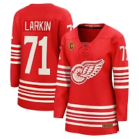 Women's Fanatics Dylan Larkin Red Detroit Red Wings Centennial Breakaway Player Jersey