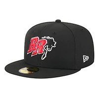 Men's New Era  Black Frisco RoughRiders Theme Nights 59FIFTY Fitted Hat